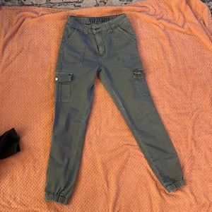 Womens cargo type pants
